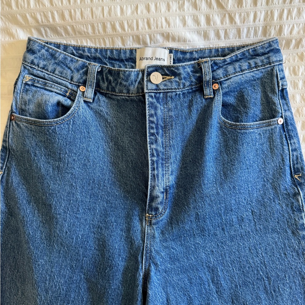 Abrand Jeans A ‘94 High & Wide - High-Rise Classic Blue Jeans